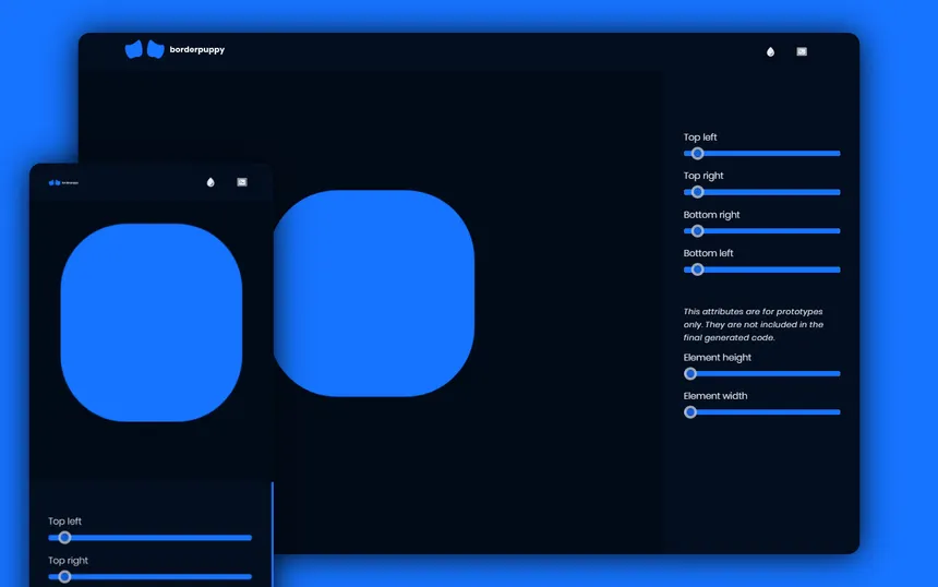 Web Border Radius Generator